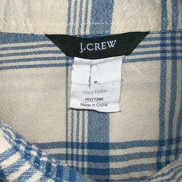 J. Crew Women’s Button Up Long Sleeve Shirt Size Small - Picture 7 of 7